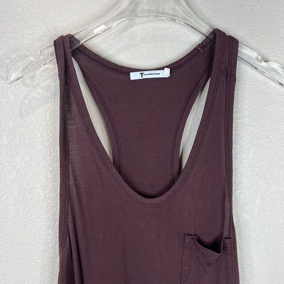 Alexander Wang Women's Racerback Tank Mini Dress Sleeveless Brown Size‎ XS - Picture 2 of 10